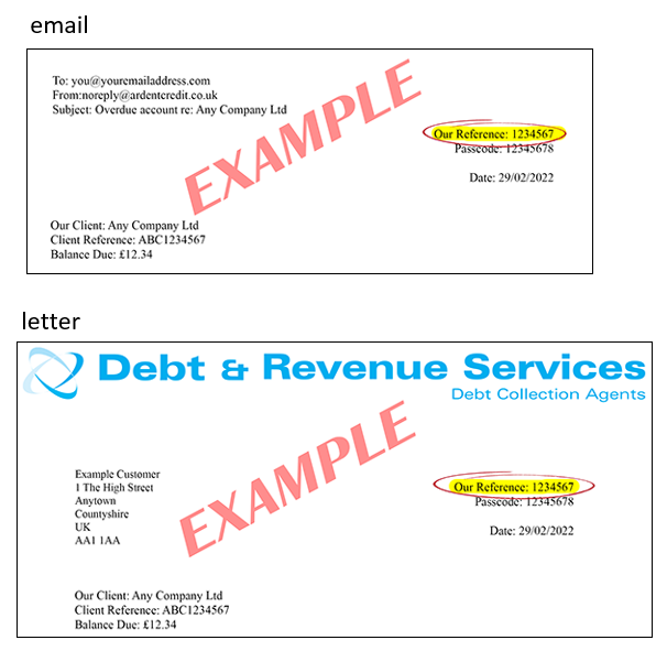 Our Reference